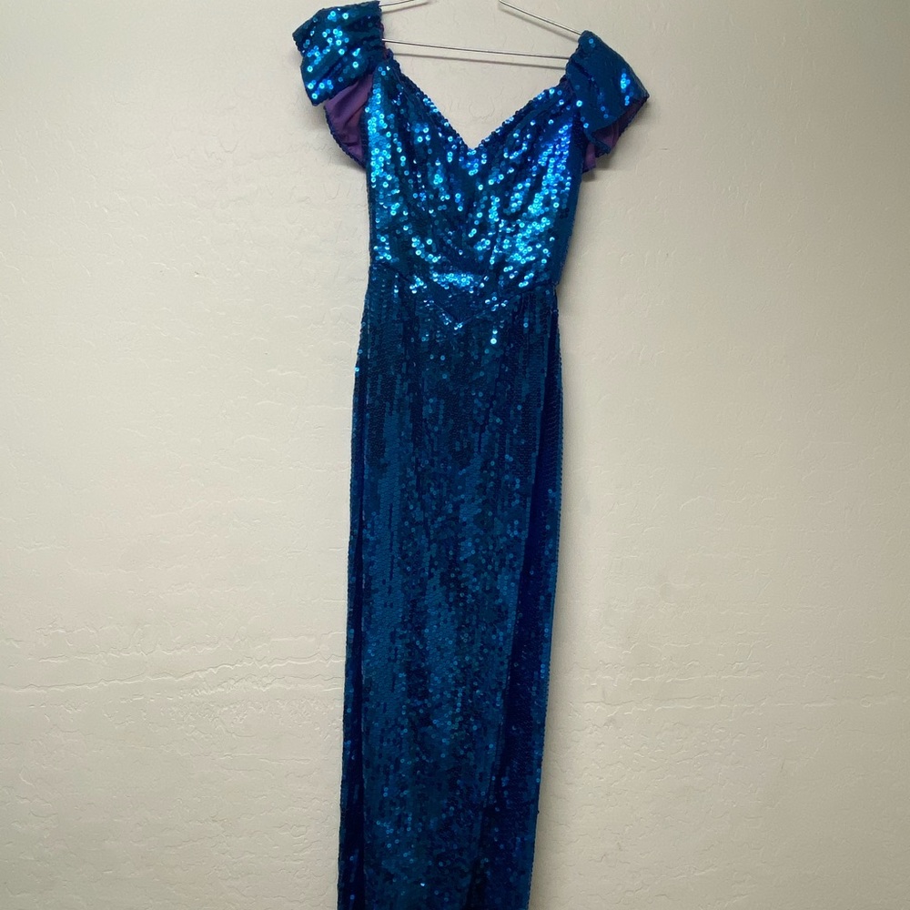Vintage Alyce Design full length sequin gown